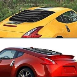 09-19 Nissan 370z Rear Window Louver Coupe