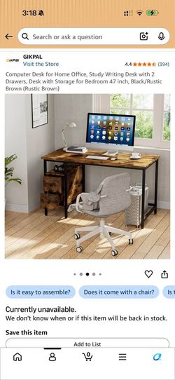Desk With Drawers