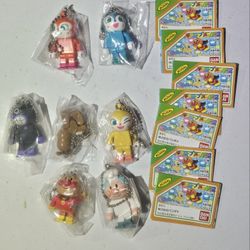 Anpanman Mini Figure Gashapon Set 7/9 Swing Figure 