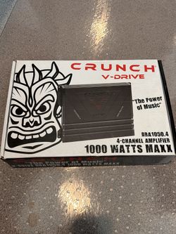 Crunch DRA1050.4 1000W Car Amplifier