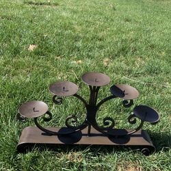 Wrought Iron Candles Holder 