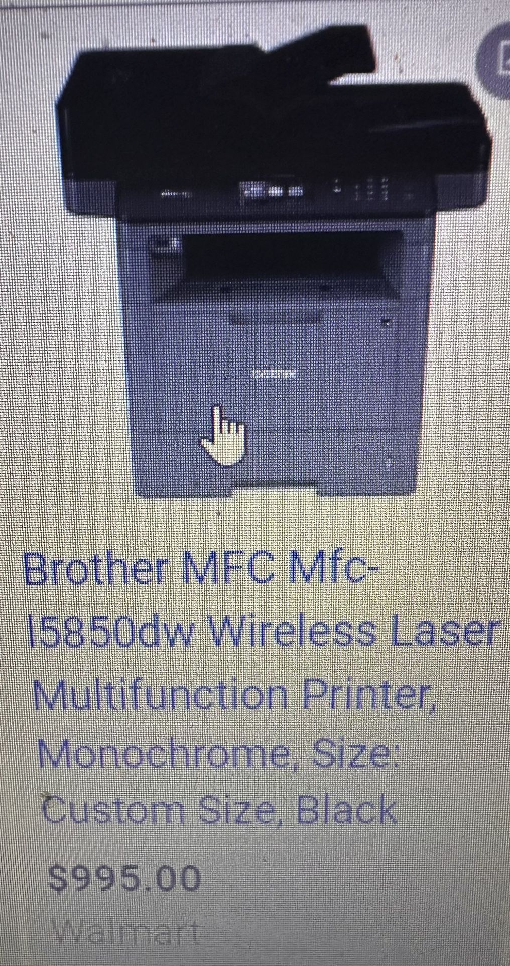 Brother MFC-L5850DW Large Wireless Laser Multifunction Printer All in One like New