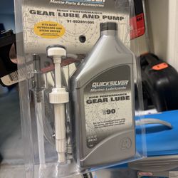 Quicksilver by Mercury Marine 8M0222065 SAE 90 High Performance Gear Lube, 32 oz