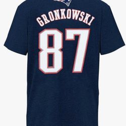 Rob Gronkowski New England Patriots Youth Performance Shirt