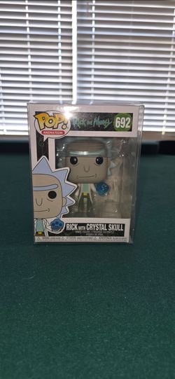 Funko Pop! Animation Rick and Morty Rick with Crystal Skull #692 Vinyl Figure