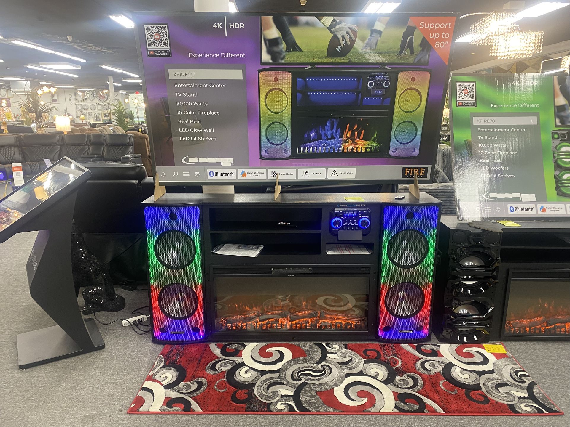 Fire Place Tv Stand $1,899