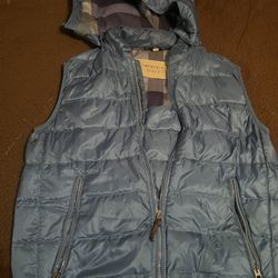 Burberry Vest With Removable Hood