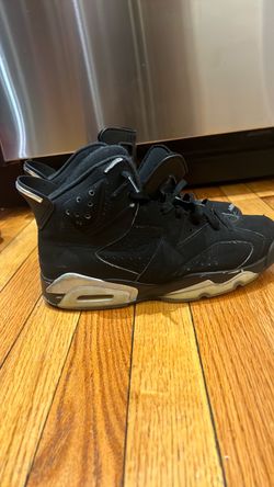 Jordan 6 black decent condition