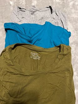 Time and Tru Women's T-Shirts Bundle of 3 Size L