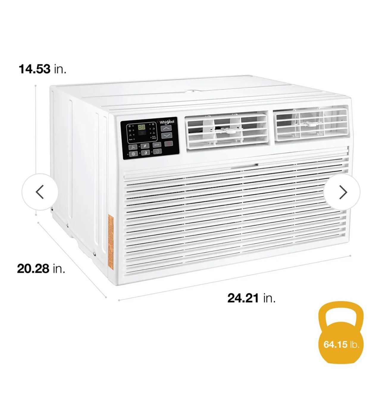 Whirlpool 10000 Btu Window AC ( 240v )