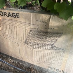 Extra Large, 260 Gallon Storage Box