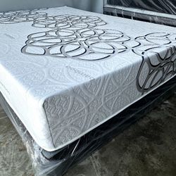 Full Sky Comfort Bamboo Cool Gel Memory Foamm Matres!!