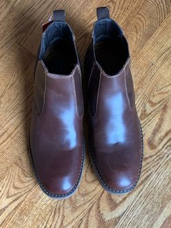 New Men’s leather high top shoes