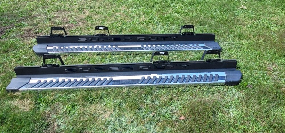 2021 OEM Ford Running Boards Crew Cab