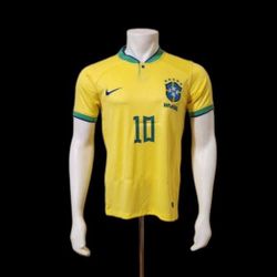 Brazil Neymar Jr Soccer Jersey 