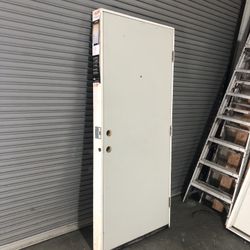 Brand New White Steel Exterior Door – Home Depot