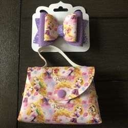 Rapunzel Leather Purse Set