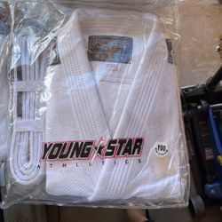 YoungStar Youth Brazilian Jiu Jitsu Form2 GI (WHITE) 
