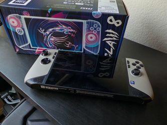 MSI Claw 8 AI+ w/ case