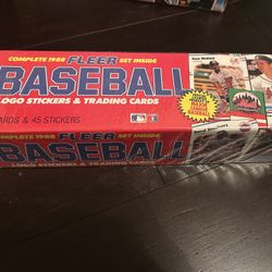 1988 Fleer Baseball Factory Complete Set 