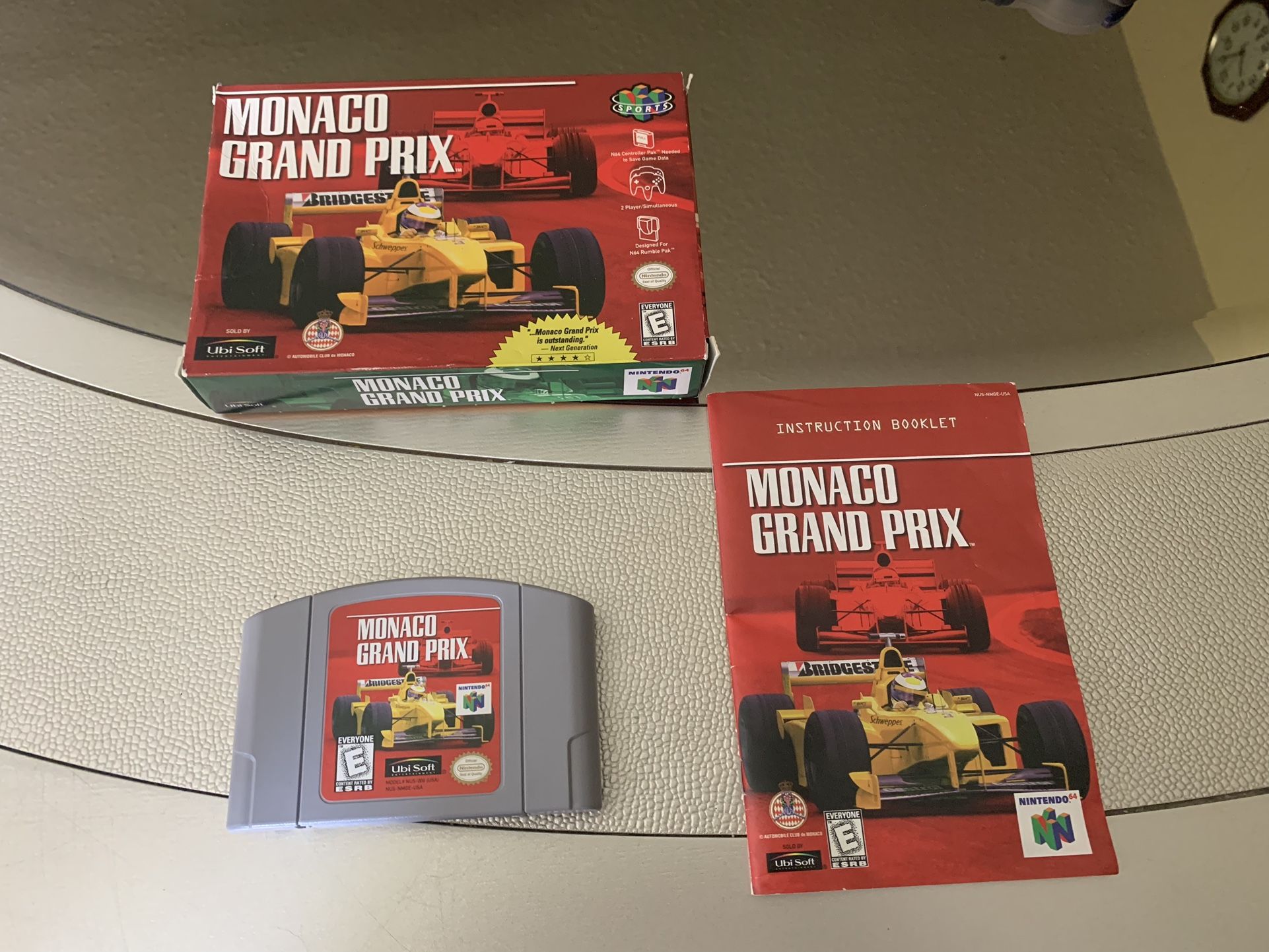 Monaco Grand Prix CIB For The Nintendo 64