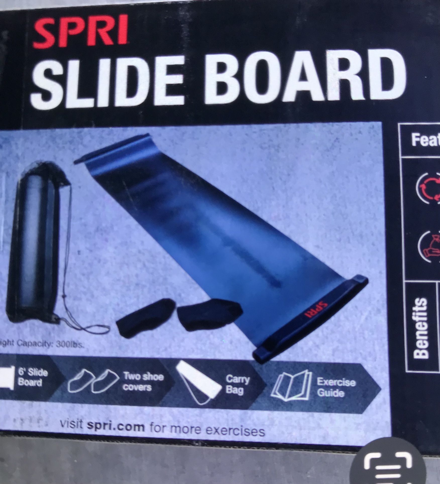 Exercise  Slide Board 