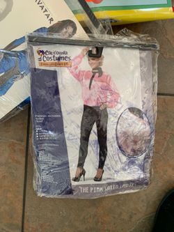 Costume pink satin jacket