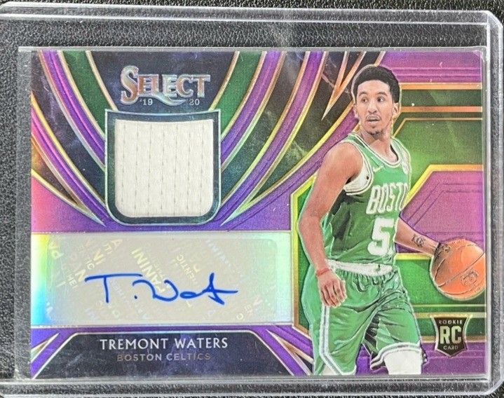 Super Nice Tremont Waters Rookie, Auto, 96/99, Jersey Card In MINT CONDITION