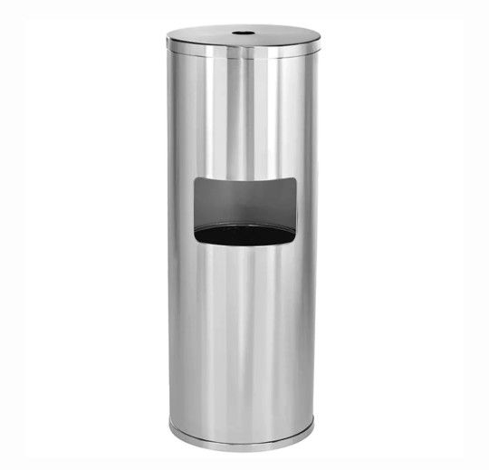 ALPINE STAINLESS STEEL TRASH CAN 