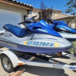 Seadoo 3 Seater With Trailer 