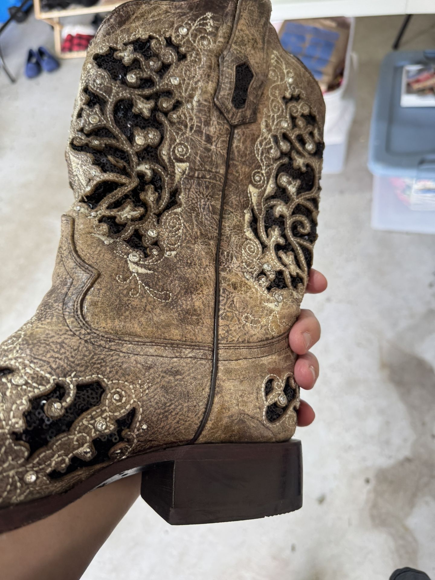 Cowboy Boots 11 Wide Women’s