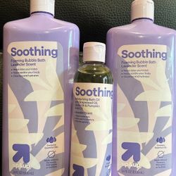 Soothing lavender bath set