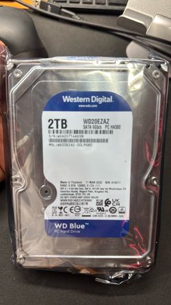 Sealed 2TB WD Blue