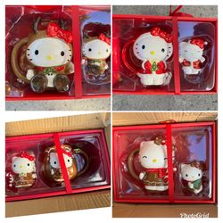 Hello Kitty Mug And Figure Set $80