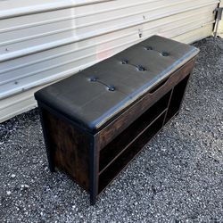 SHOE BENCH - Solid Wood
