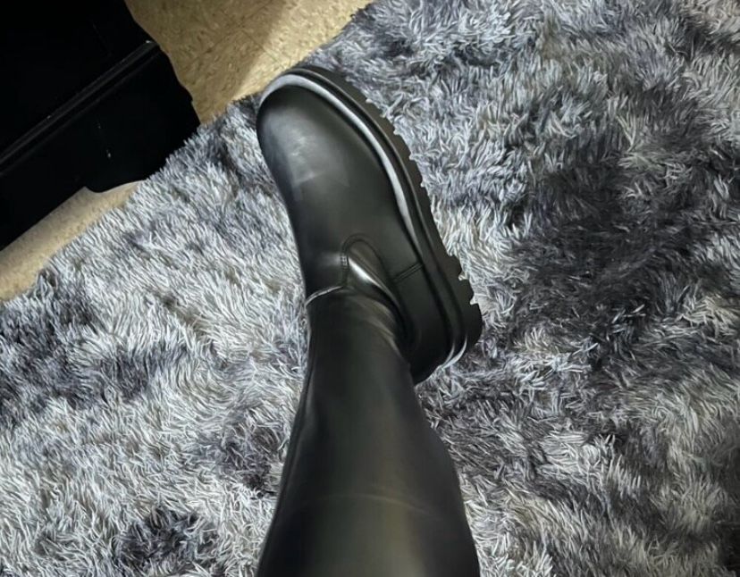 Thigh High Leather Boots