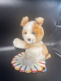 Vintage Russ Stuffed Puppy (6.5”)