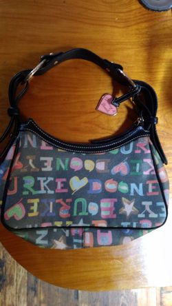 Leather love purse