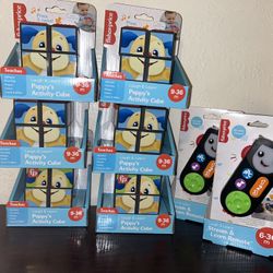 Fisher Price Laugh and Learn Puppy’s Activity Cube & Learn Remote