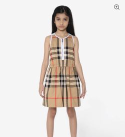 Girls Burberry Dress Size 10
