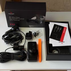 REDTIGER F17 4K 3-Channel Dash Cam – Complete Set