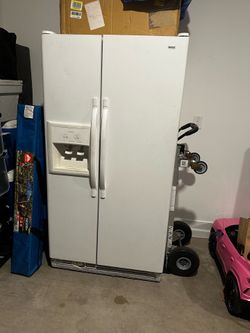 White fridge