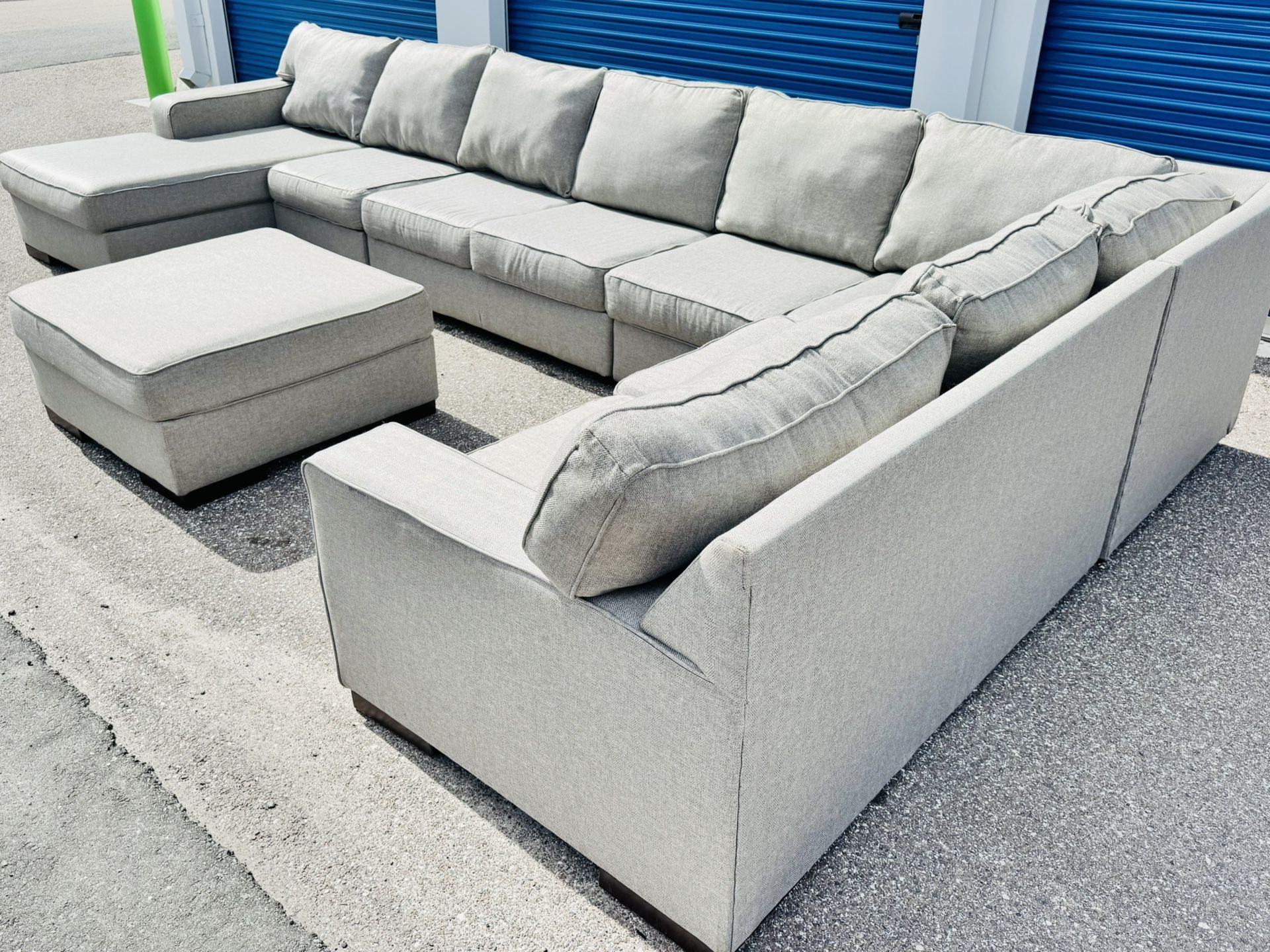 ASHLEY FURNITURE 7pc MODULAR SECTIONAL SOFA COUCH