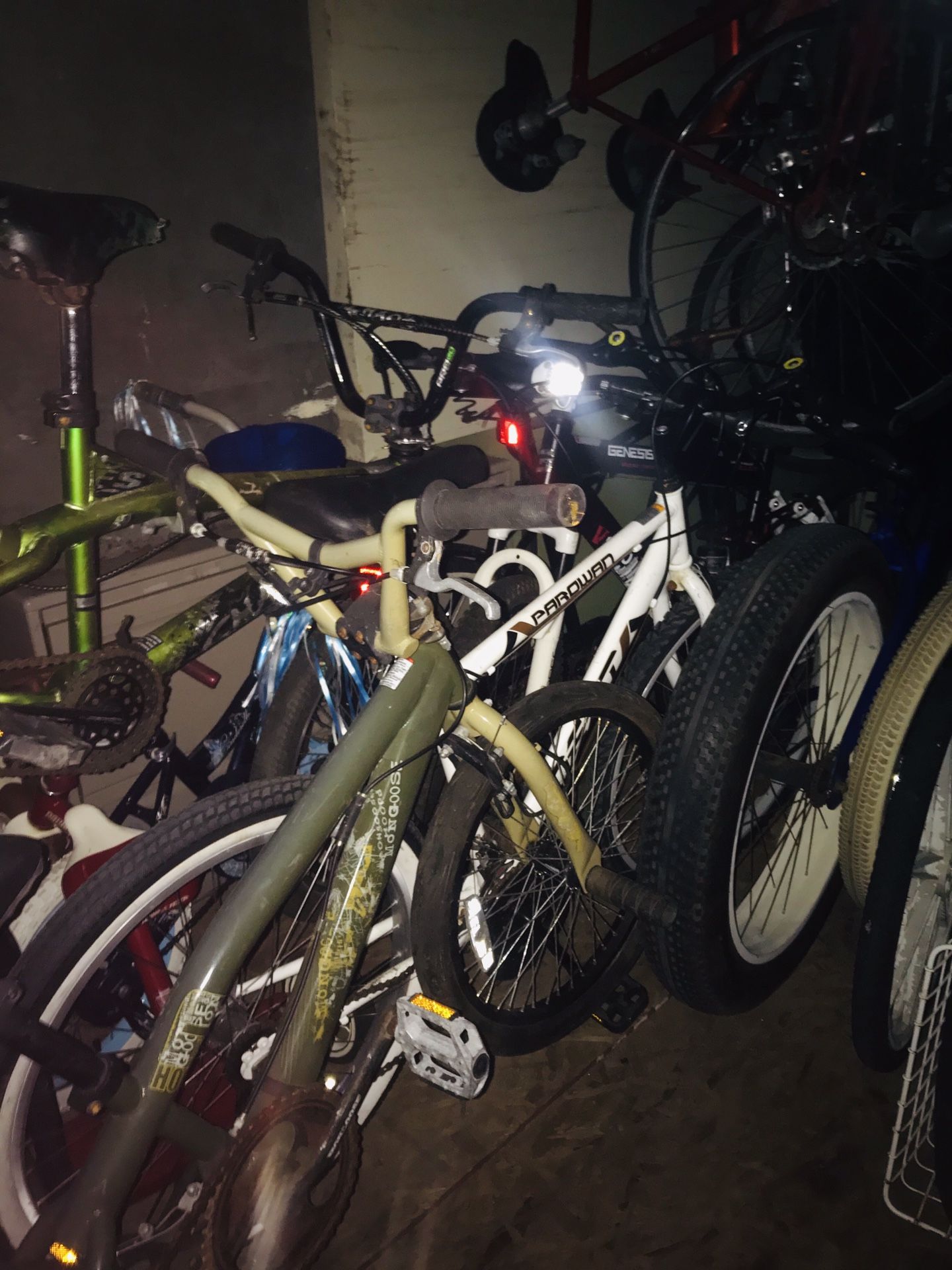 Variety of all kind of different Bikes(ALL NEGOTIABLE: some in working condition, some need little work and TLC)