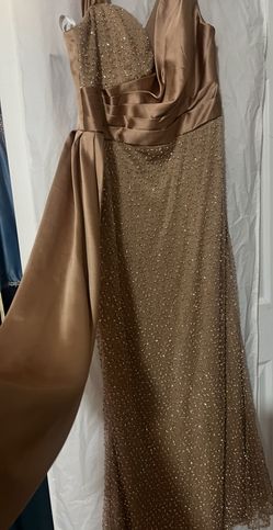 Gold dress