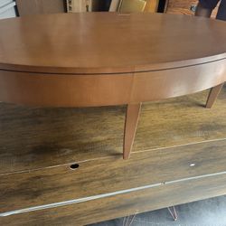 Mid-Century Oval Coffee Table