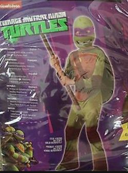 Nickelodeon Teenage Mutant Ninja Turtles Donatello Child Halloween Costume 