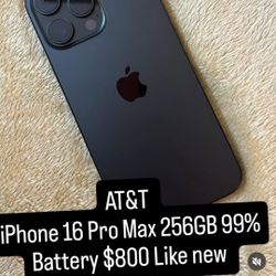 iPhone 16 Pro MAX AT&T 