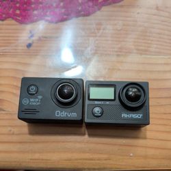 Akaso And Odrvm Camera