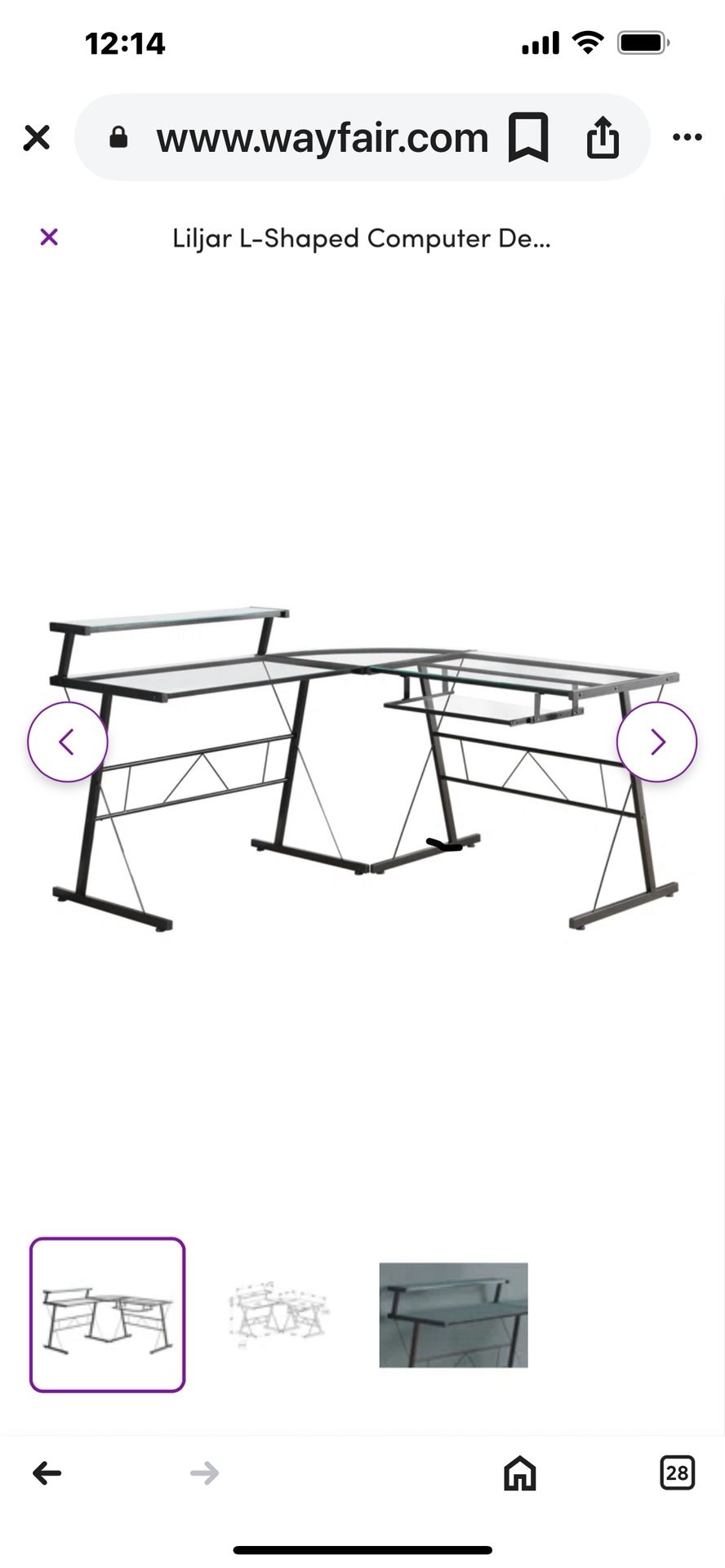 L Shape Desk